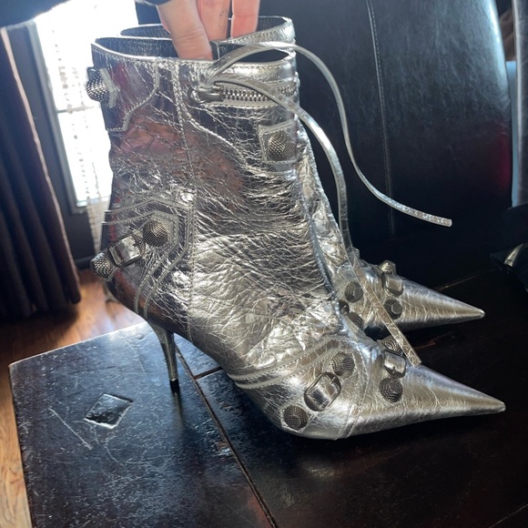 Balenciaga Cagole 90mm Bootie - Picture 4 of 11